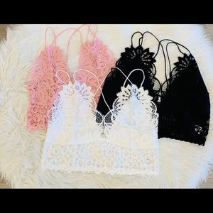 Plus size bralettes